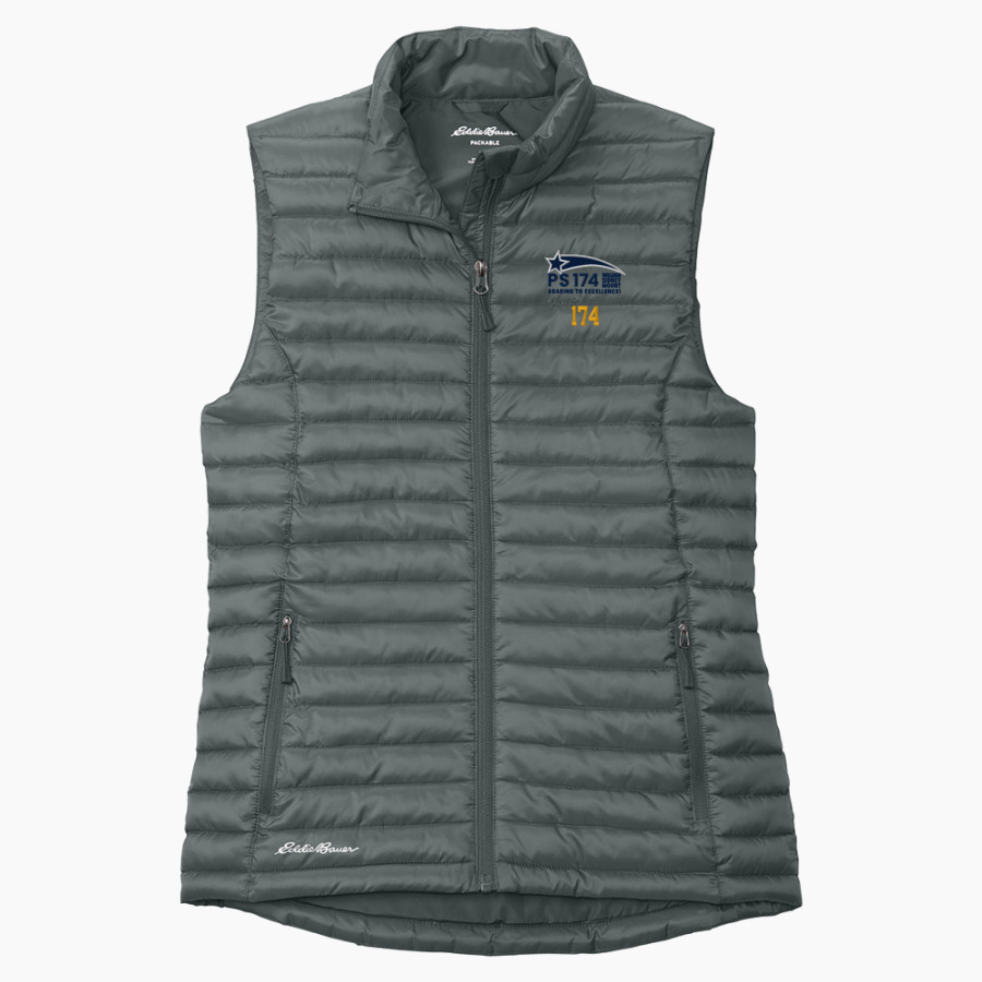 Ps 174 William Sidney Mount 174 <span class="pdp-name-mascot">Ps 174 William Sidney Mount 174</span> Eddie Bauer Women's Packable Quilted Vest