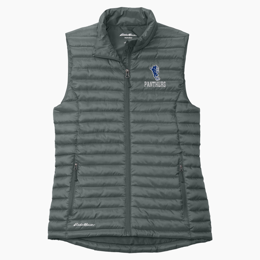 West Tech Panthers Eddie Bauer Women's Packable Quilted Vest