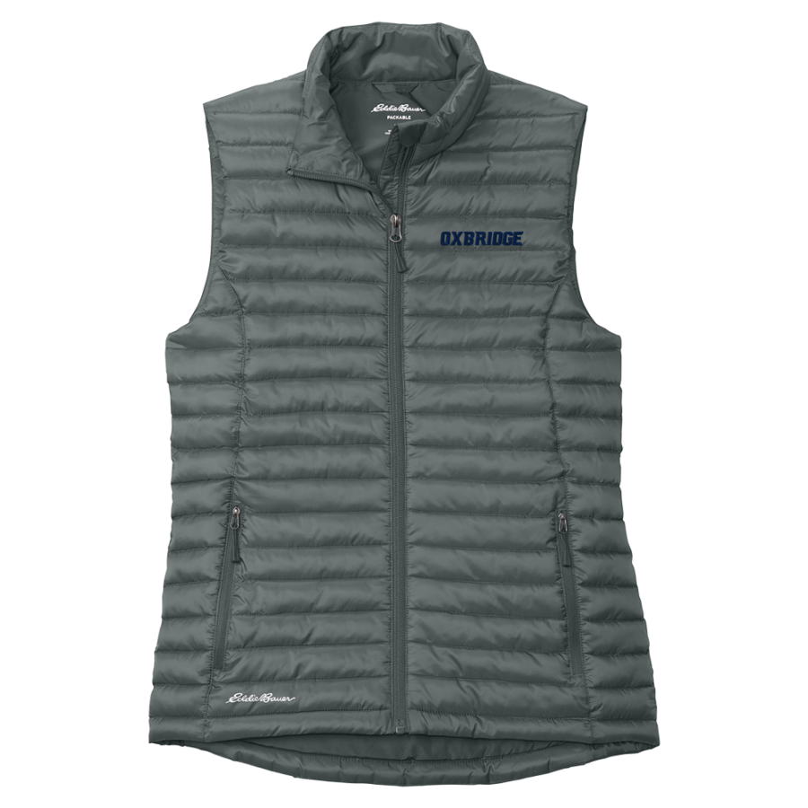 Oxbridge Thunderwolves <span class="pdp-name-mascot">Oxbridge Thunderwolfs</span> Eddie Bauer Women's Packable Quilted Vest