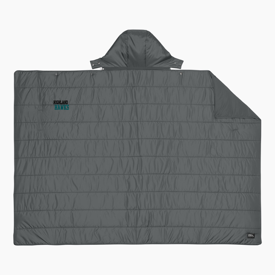 Highland Hawks <span class="pdp-name-mascot">Highland Hawks</span> Eddie Bauer Women's Puffy Camp Poncho