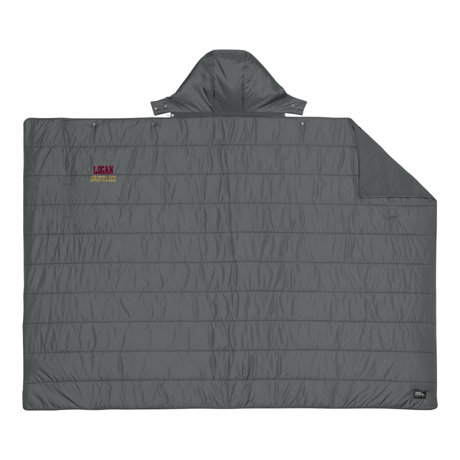 LOGAN HIGH SCHOOL GRIZZLIES <span class="pdp-name-mascot">LOGAN GRIZZLIES</span> Eddie Bauer Women's Puffy Camp Poncho