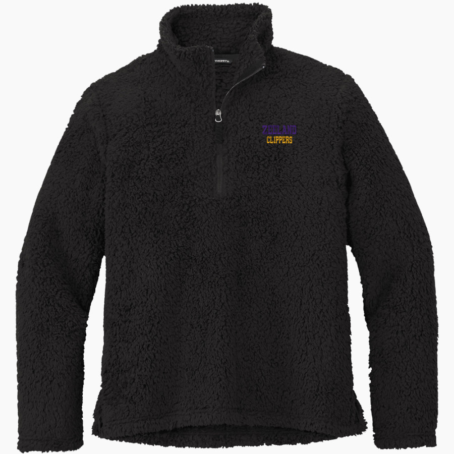 ZEELAND HIGH SCHOOL CLIPPERS <span class="pdp-name-mascot">ZEELAND CLIPPERS</span> Port Authority Men's Cozy 1/4-Zip Fleece Pullover