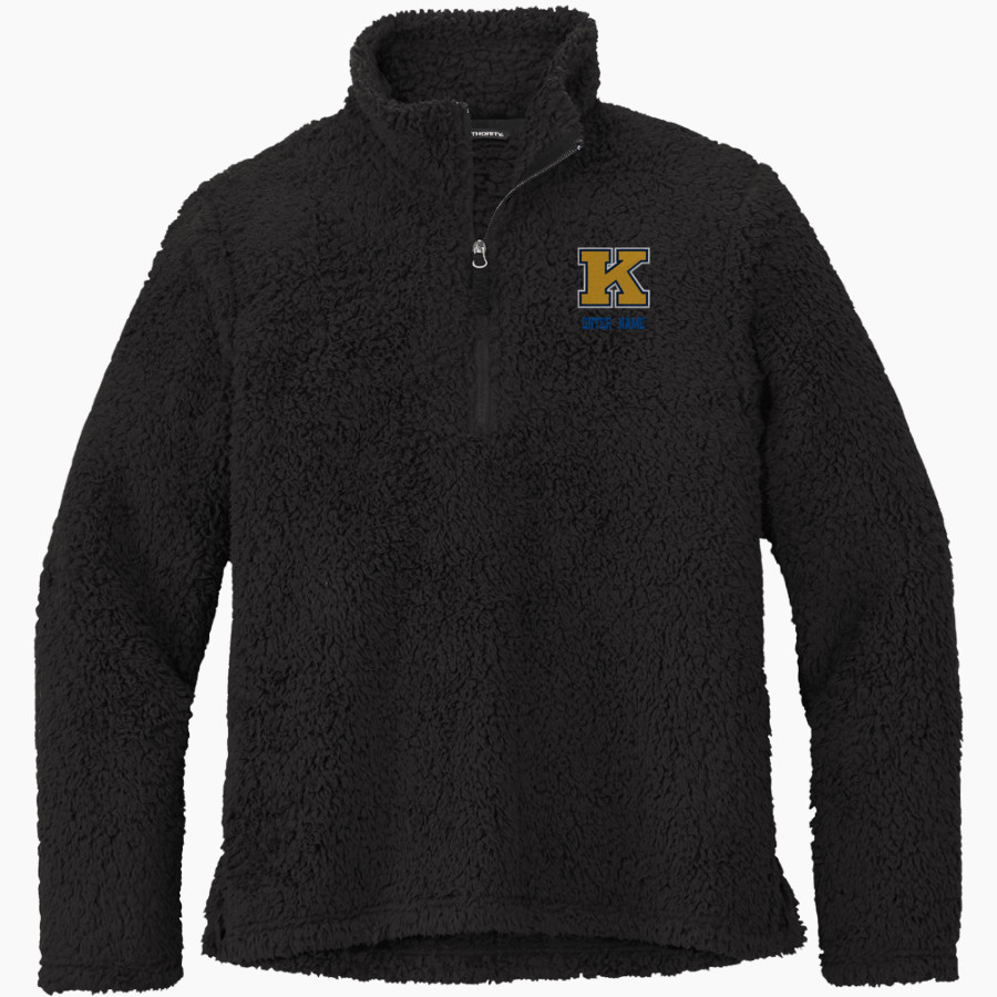 KLEIN HIGH SCHOOL BEARKATS Port Authority Men's Cozy 1/4-Zip Fleece Pullover