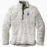 Crow Tigers <span class="pdp-name-mascot">Crow Middle School Tigers</span> Port Authority Men's Cozy 1/4-Zip Fleece Pullover Front Thumbnail