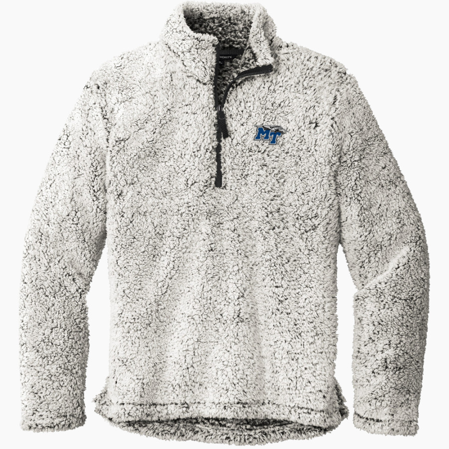 MTSU Blue Raiders <span class="pdp-name-mascot">MTSU Blue Raiders</span> Port Authority Men's Cozy 1/4-Zip Fleece Pullover