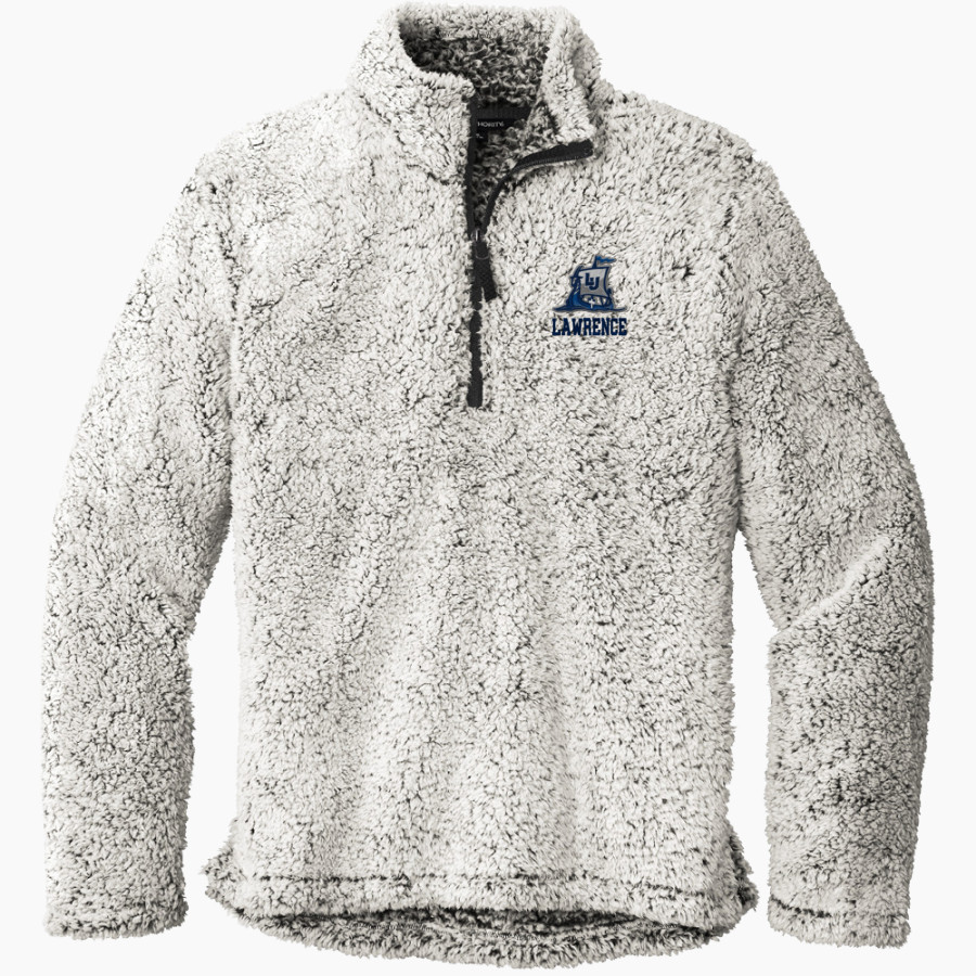 Lawrence University Vikings Online Store Port Authority Men's Cozy 1/4-Zip Fleece Pullover