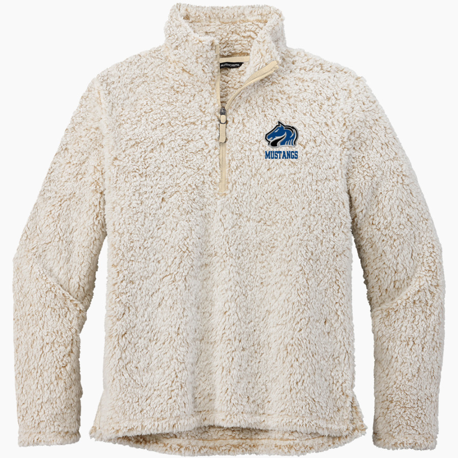 MERRITT ACADEMY HIGH SCHOOL MUSTANGS Port Authority Men's Cozy 1/4-Zip Fleece Pullover