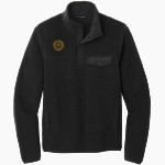 Trinity Tigers <span class="pdp-name-mascot">Trinity College of Florida Tigers</span> Port Authority Men's Camp Fleece Snap Pullover Front Thumbnail