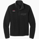 FOSTORIA HIGH SCHOOL REDMEN Port Authority Men's Camp Fleece Snap Pullover Front Thumbnail