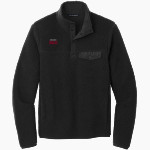 Jupiter Christian Eagles <span class="pdp-name-mascot">Jupiter Eagles</span> Port Authority Men's Camp Fleece Snap Pullover Front Thumbnail
