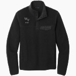Williams Field Black Hawks <span class="pdp-name-mascot">Williams Field Black Hawks</span> Port Authority Men's Camp Fleece Snap Pullover Front Thumbnail
