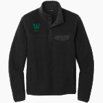 WOODINVILLE HIGH SCHOOL FALCONS Port Authority Men's Camp Fleece Snap Pullover Front Thumbnail
