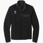 Shaker Bison <span class="pdp-name-mascot">Shaker Bison</span> Port Authority Men's Camp Fleece Snap Pullover Front Thumbnail