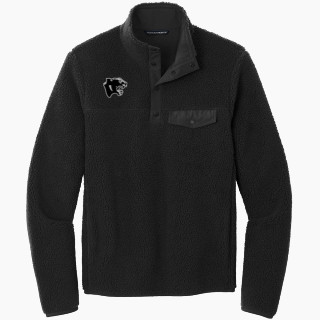 Port Authority Men's Camp Fleece Snap Pullover