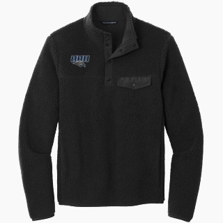 Port Authority Men's Camp Fleece Snap Pullover