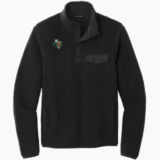 Port Authority Men's Camp Fleece Snap Pullover