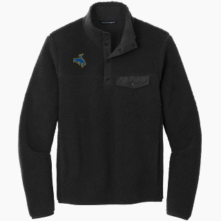 Port Authority Men's Camp Fleece Snap Pullover