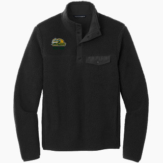 Port Authority Men's Camp Fleece Snap Pullover