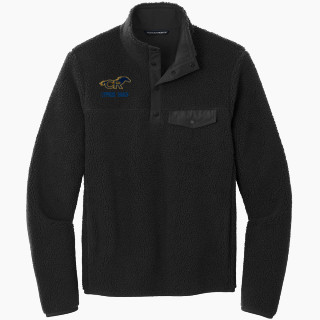 Port Authority Men's Camp Fleece Snap Pullover