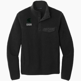 Port Authority Men's Camp Fleece Snap Pullover