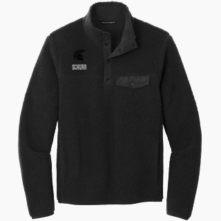 Port Authority Men's Camp Fleece Snap Pullover