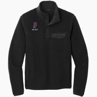Port Authority Men's Camp Fleece Snap Pullover