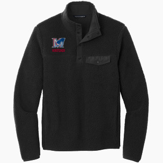 Port Authority Men's Camp Fleece Snap Pullover
