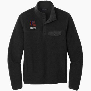 Port Authority Men's Camp Fleece Snap Pullover