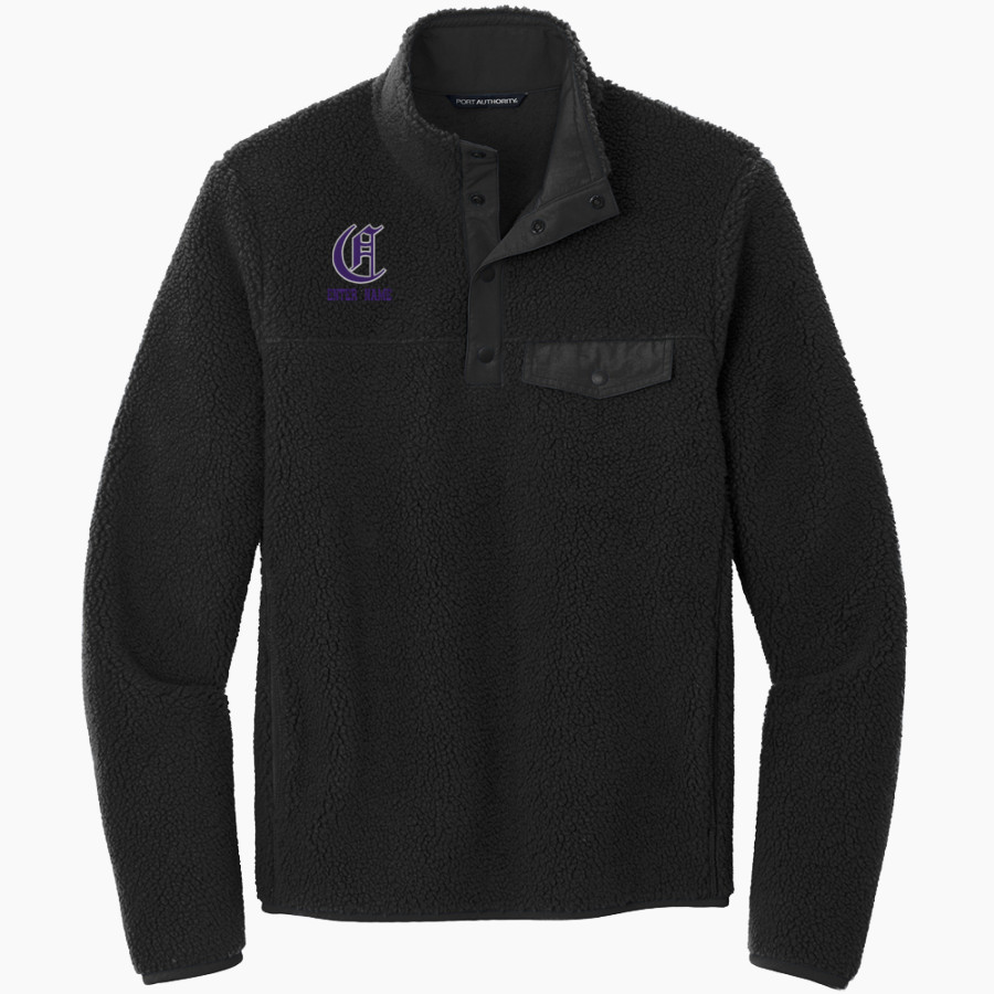 Carlsbad Lancers <span class="pdp-name-mascot">Carlsbad Lancers</span> Port Authority Men's Camp Fleece Snap Pullover