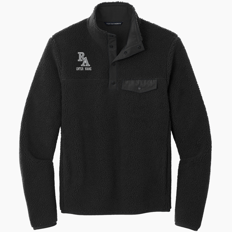 Renaissance Knights <span class="pdp-name-mascot">Renaissance Knights</span> Port Authority Men's Camp Fleece Snap Pullover