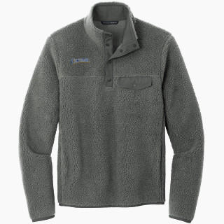 Port Authority Men's Camp Fleece Snap Pullover
