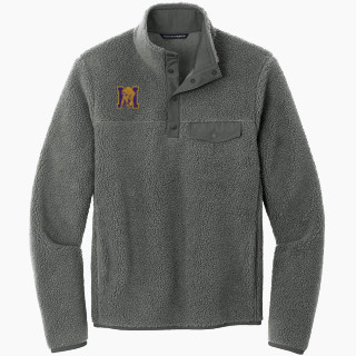 Port Authority Men's Camp Fleece Snap Pullover