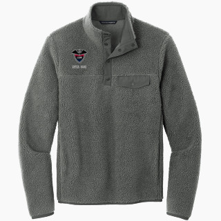 Port Authority Men's Camp Fleece Snap Pullover