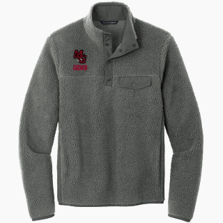Port Authority Men's Camp Fleece Snap Pullover