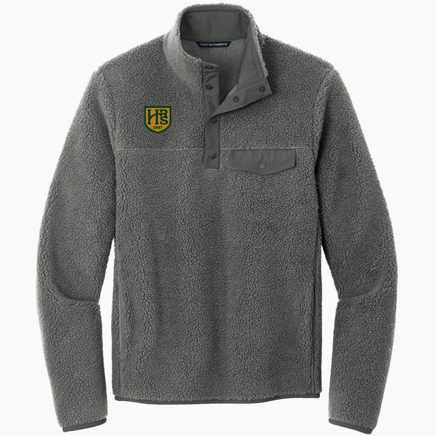Head-Royce Jayhawks <span class="pdp-name-mascot">Head-Royce Jayhawks</span> Port Authority Men's Camp Fleece Snap Pullover