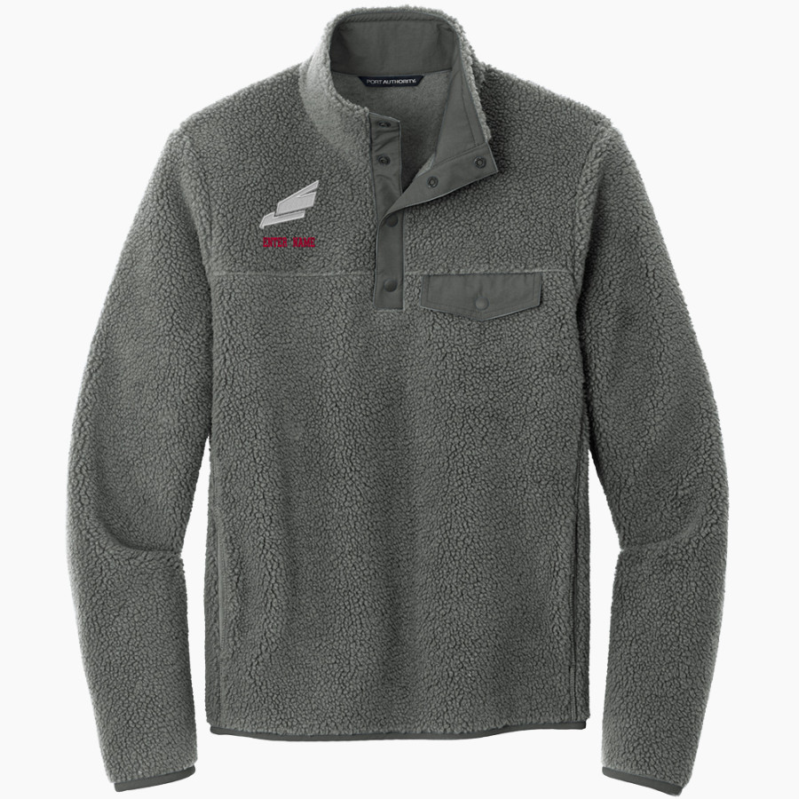 BISHOP DUNNE FALCONS <span class="pdp-name-mascot">BISHOP DUNNE CATHOLIC FALCONS</span> Port Authority Men's Camp Fleece Snap Pullover
