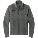 Wheeling University Cardinals Online Store <span class="pdp-name-mascot">Wheeling University Cardinals</span> Port Authority Men's Camp Fleece Snap Pullover Front Thumbnail