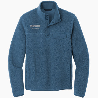 Port Authority Men's Camp Fleece Snap Pullover