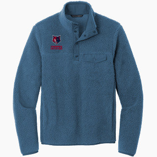 Port Authority Men's Camp Fleece Snap Pullover