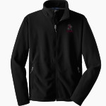 Shawsville Mustangs Port Authority Men's Fleece Jacket Front Thumbnail