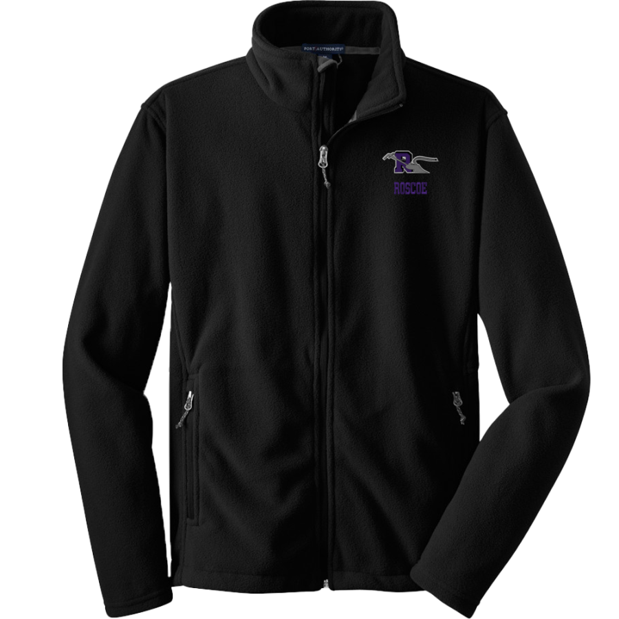 ROSCOE HIGH SCHOOL PLOWBOYS <span class="pdp-name-mascot">ROSCOE PLOWBOYS</span> Port Authority Men's Fleece Jacket