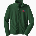 Shark Research & Conservation The Official Online Store Port Authority Men's Fleece Jacket Front Thumbnail