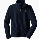 Berry Vikings Port Authority Men's Fleece Jacket Front Thumbnail