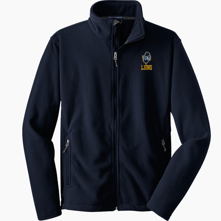 THE COLLEGE OF NEW JERSEY LIONS <span class="pdp-name-mascot">THE COLLEGE OF NEW JERSEY LIONS</span> Port Authority Men's Fleece Jacket