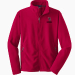 CHEYENNE CENTRAL HIGH SCHOOL INDIANS Port Authority Men's Fleece Jacket Front Thumbnail