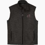 Pulaski Red Raiders <span class="pdp-name-mascot">Pulaski Red Reaiders</span> Port Authority Men's Sweater Fleece Vest Front Thumbnail