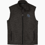 Columbia Cougars <span class="pdp-name-mascot">Columbia Cougars</span> Port Authority Men's Sweater Fleece Vest Front Thumbnail