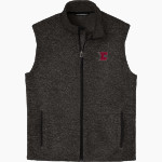 CHURCHILL HIGH SCHOOL CHARGERS Port Authority Men's Sweater Fleece Vest Front Thumbnail