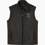 Spring Hill Badgers <span class="pdp-name-mascot">Spring Hill Badgers</span> Port Authority Men's Sweater Fleece Vest Front Thumbnail