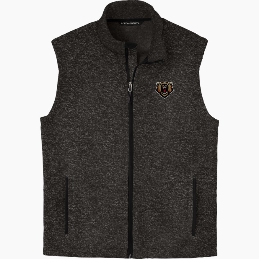 Norwalk Bears Port Authority Men's Sweater Fleece Vest